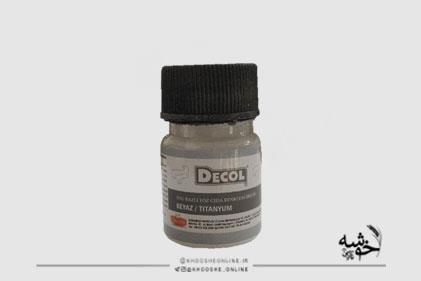 رنگ پودری سفید دکول 7گرمی  ترک DECOL